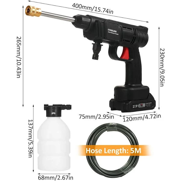 Hidrolavadora Portatil™ - Limpieza Extrema + Bateria Extra