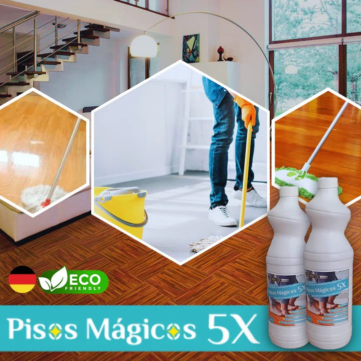 Pisos Magic Clean Desengrasante - 5X MÁS LIMPIOS