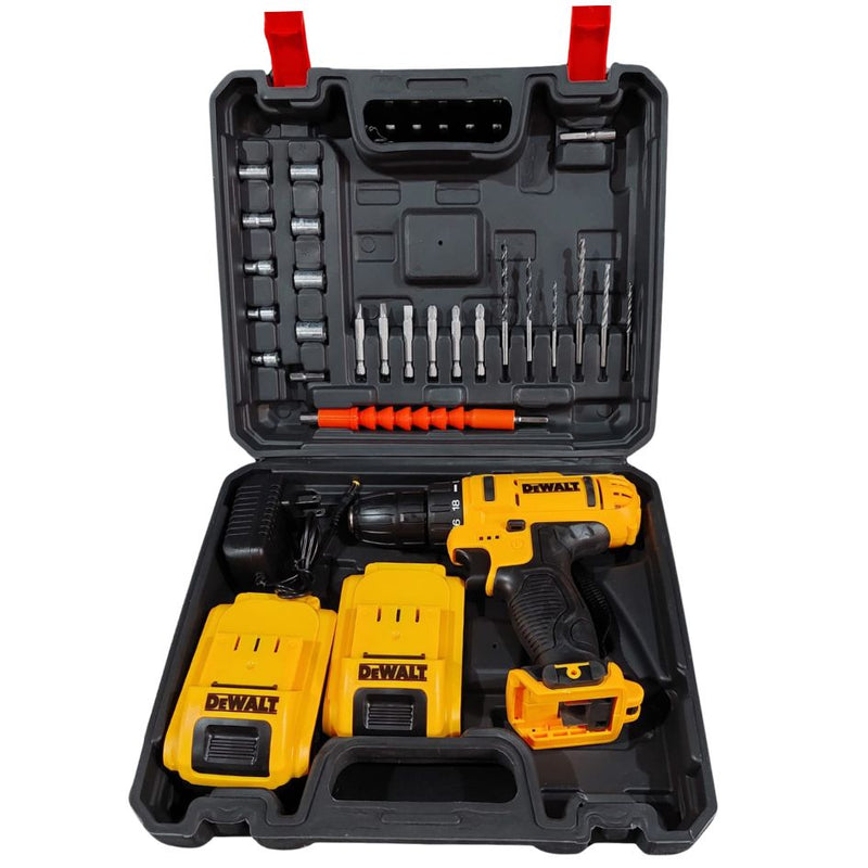 Taladro Dewalt™- Inalámbrico y Compacto + Bateria EXTRA GRATIS