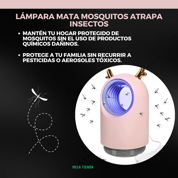 Lampara Mata Mosquitos™ Seguridad y Comodidad