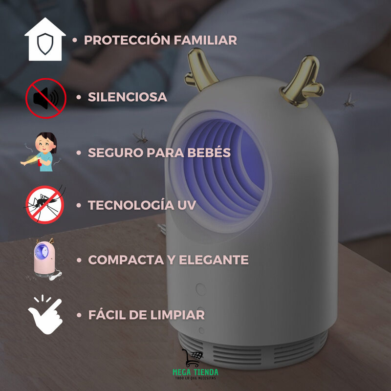 Lampara Mata Mosquitos™ Seguridad y Comodidad