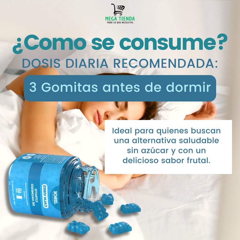 Gomitas Multi-vitaminas™- Relajarse y Descansar