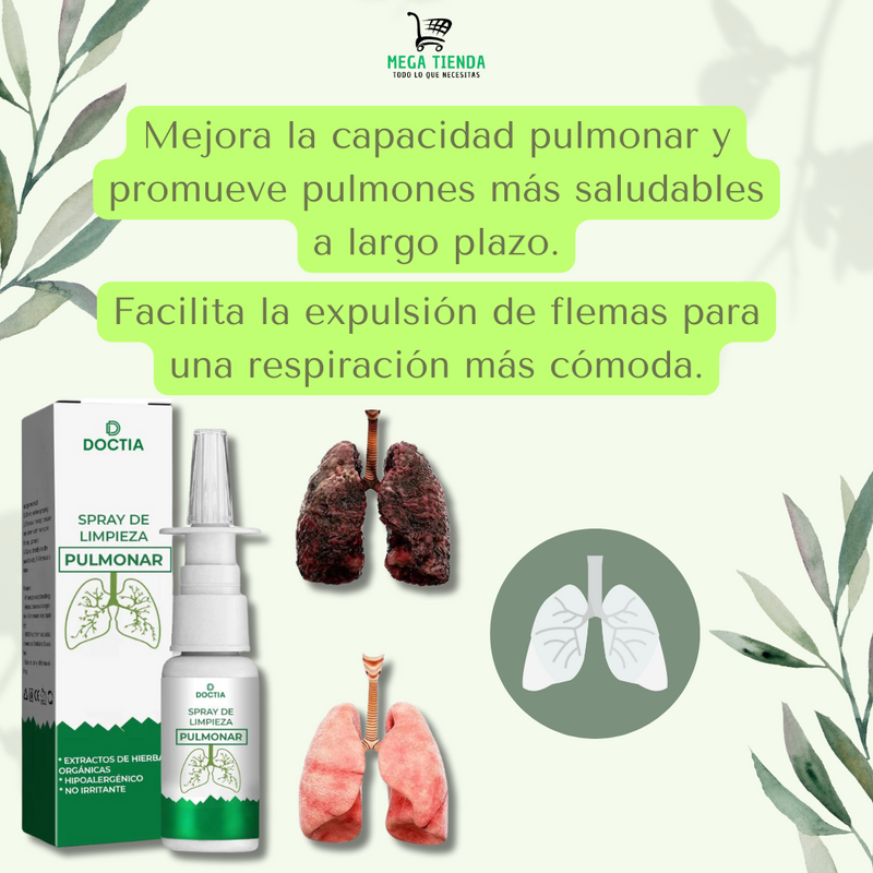 Spray de Limpeza Pulmonar™️- Fórmula Natural