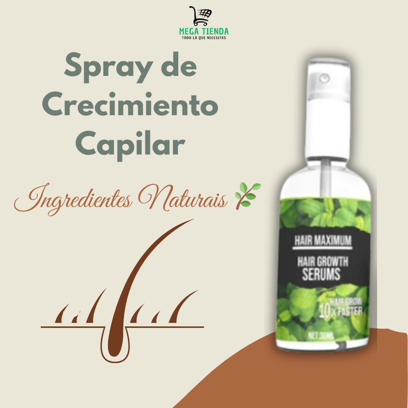 Herbal Spray de Crecimiento Capilar™