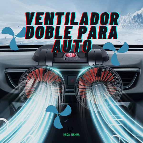 Ventilador Doble Para Auto