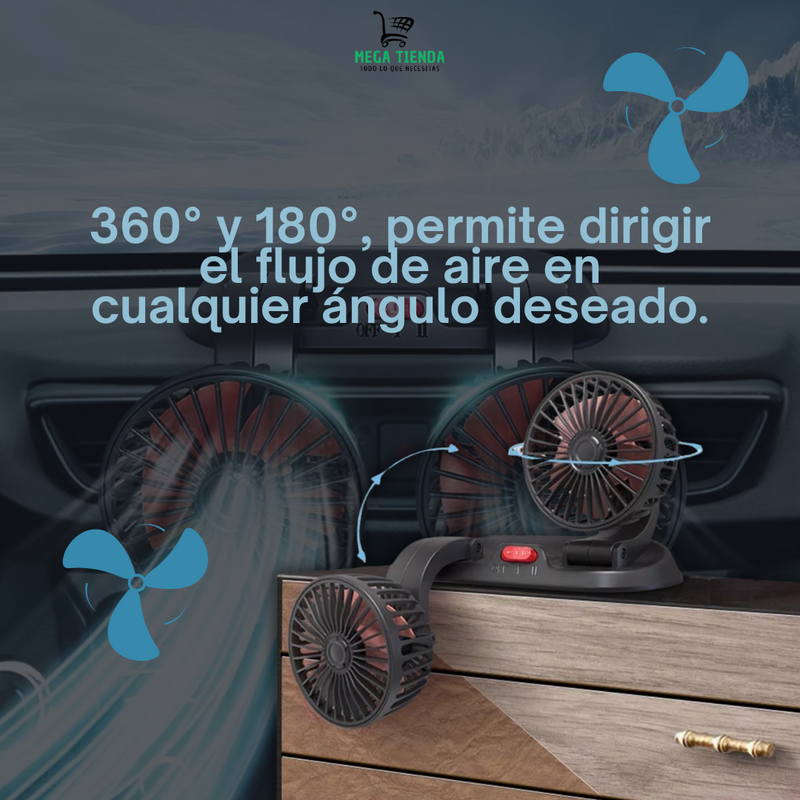 Ventilador Doble Para Auto