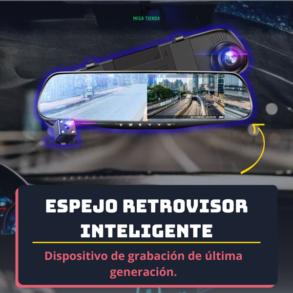 Espejo Retrovisor Para Auto Cámara