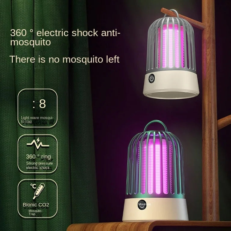 Lámpara Luz UV Repelente Mata Mosquitos